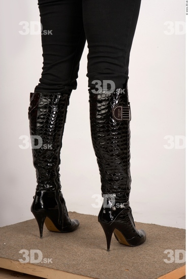 Calf Whole Body Woman Casual Boot Average Studio photo references