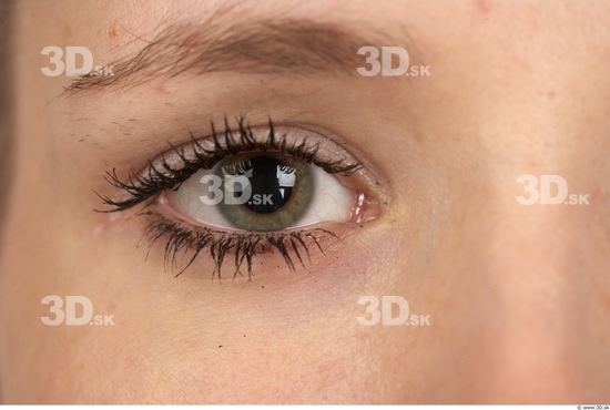 Eye Whole Body Woman Average Studio photo references