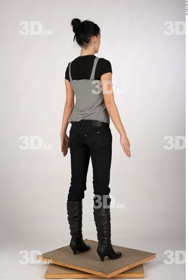 Whole Body Woman Animation references Casual Slim Studio photo references