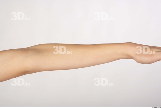 Forearm Whole Body Woman Nude Slim Studio photo references