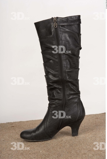 Whole Body Woman Casual Boot Slim Studio photo references