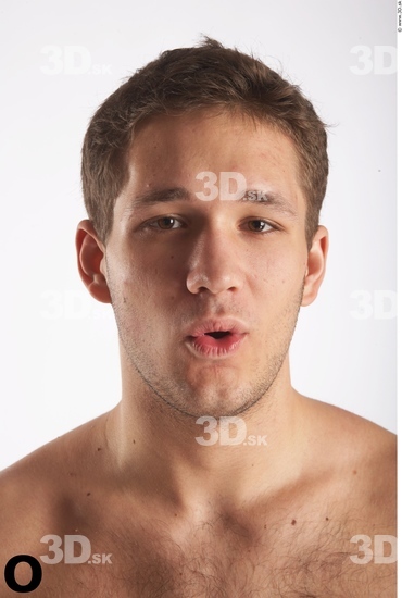 Face Phonemes Man White Muscular