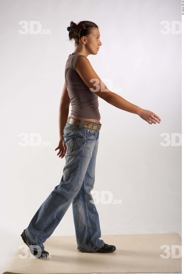 Whole Body Woman Animation references White Casual Average