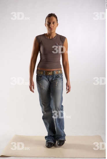 Whole Body Woman Animation references White Casual Average