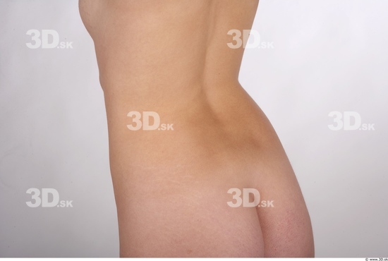 Whole Body Back Woman Animation references Nude Average Studio photo references