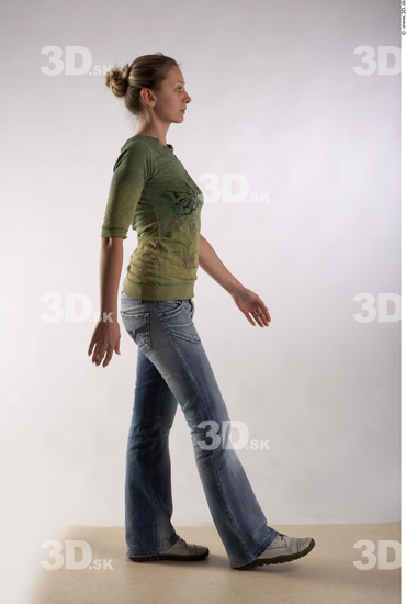 Whole Body Woman Animation references White Casual Average