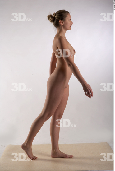 Whole Body Woman Animation references White Nude Average