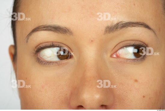 Eye Whole Body Woman Average Studio photo references