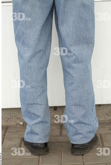 Leg Man White Casual Jeans Average