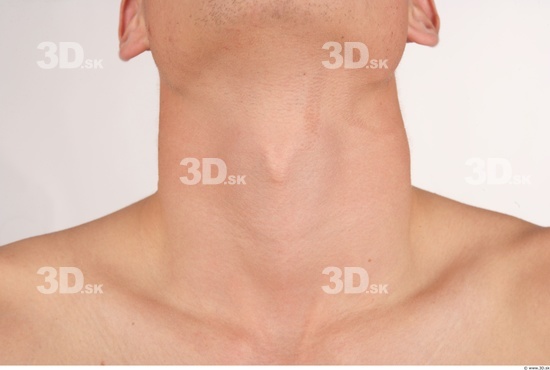 Neck Whole Body Man Nude Average Studio photo references