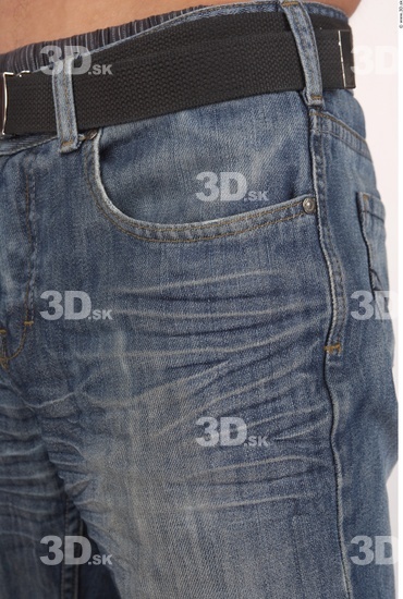 Hips Whole Body Man Casual Jeans Average Studio photo references