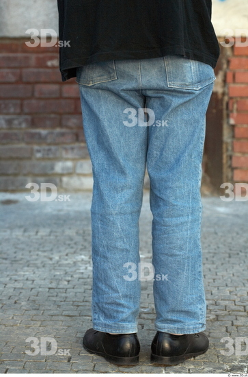 Leg Man Casual Jeans Average Street photo references