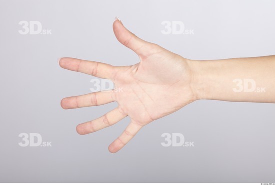 Hand Whole Body Woman Slim Studio photo references