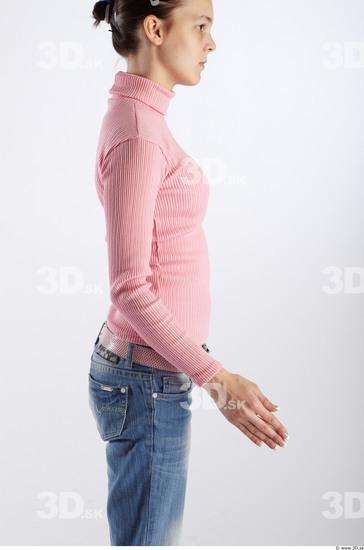 Arm Woman Animation references White Casual Anorak Slim