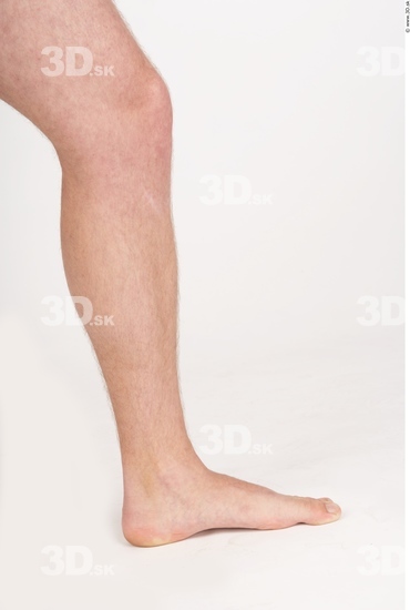 Calf Man Nude Average Studio photo references