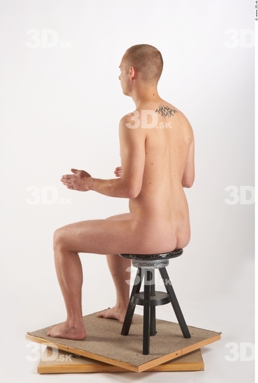 Whole Body Man Artistic poses White Nude