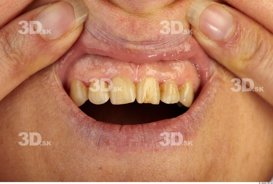 Whole Body Teeth Woman Average Studio photo references