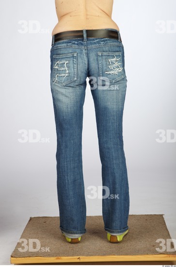 Leg Whole Body Woman Casual Jeans Average Studio photo references