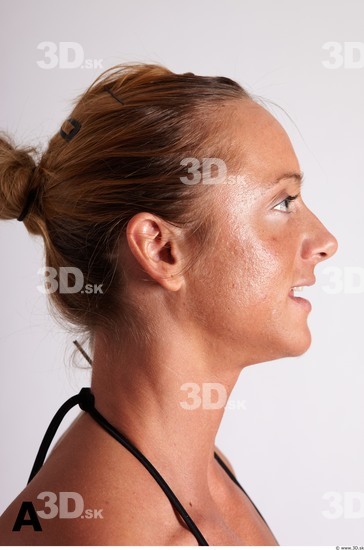 Head Phonemes Woman White Muscular