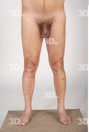 Whole Body Man White Nude Overweight Male Studio Poses