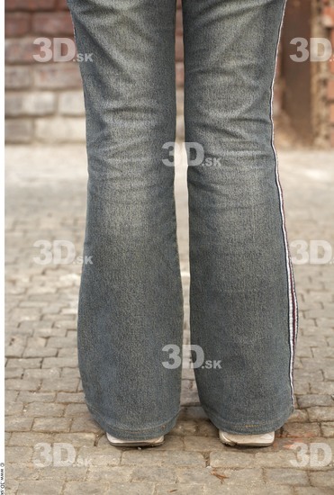 Calf Woman Another Casual Jeans Average