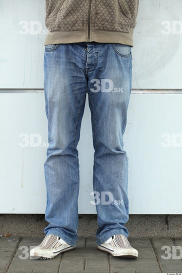 Leg Man Casual Jeans Average Street photo references