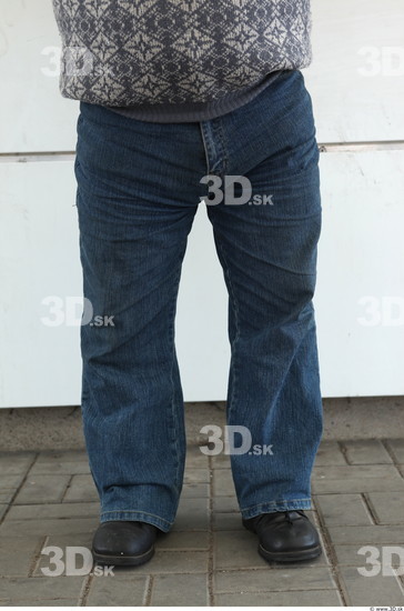 Leg Man White Casual Jeans Overweight