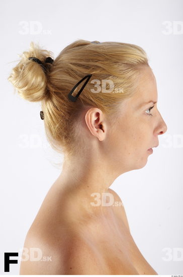 Head Phonemes Woman Slim Studio photo references