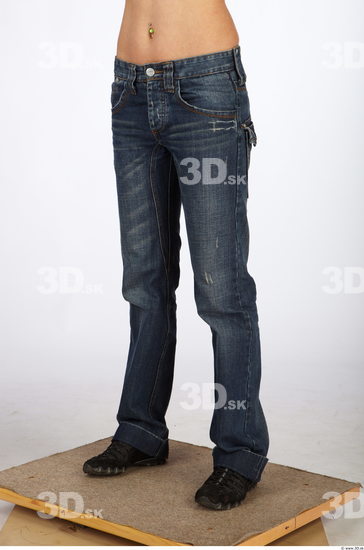 Leg Woman Animation references Casual Jeans Average Studio photo references