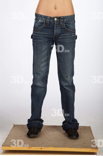 Leg Woman Animation references Casual Jeans Average Studio photo references