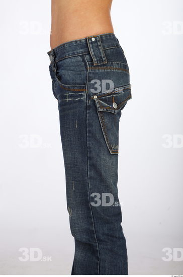 Thigh Woman Animation references Casual Jeans Average Studio photo references