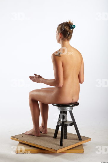 Whole Body Woman Artistic poses White Nude Average