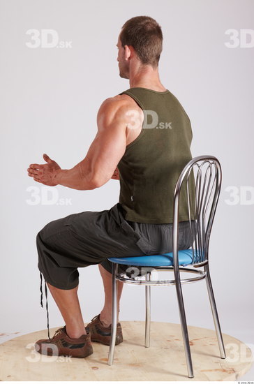 Whole Body Man Artistic poses White Casual Muscular