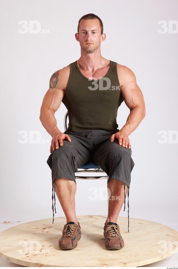 Whole Body Man Artistic poses White Casual Muscular