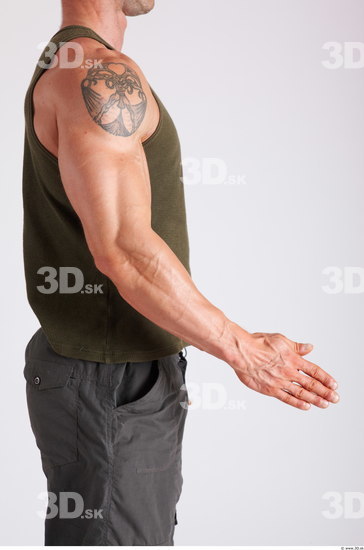 Arm Man Animation references White Casual Muscular