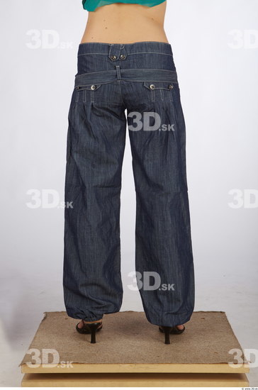 Leg Woman Casual Jeans Average Studio photo references