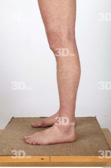 Calf Man Nude Average Studio photo references