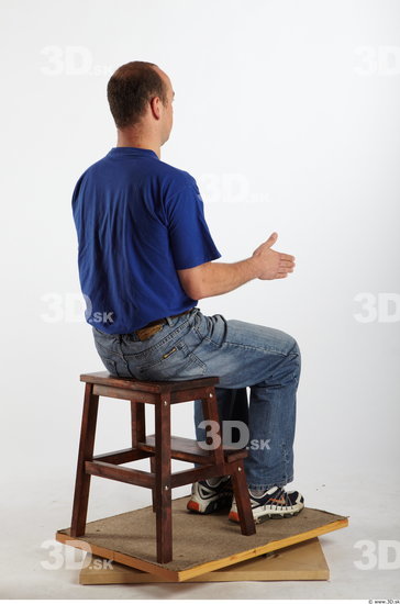 Whole Body Man Artistic poses Casual Average Studio photo references