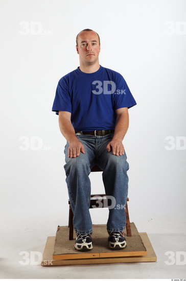 Whole Body Man Artistic poses Casual Average Studio photo references