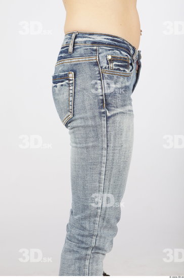 Thigh Woman Animation references Casual Jeans Average Studio photo references