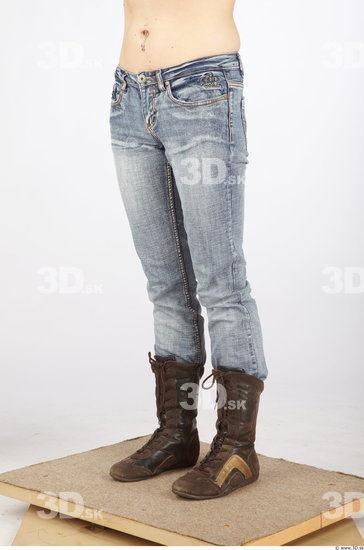 Leg Woman Animation references Casual Jeans Average Studio photo references