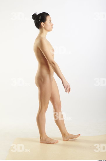 Whole Body Woman Hand pose White Nude Average