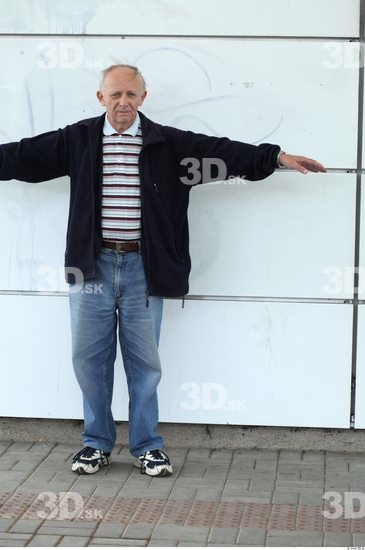 Whole Body Man T poses Casual Average Street photo references