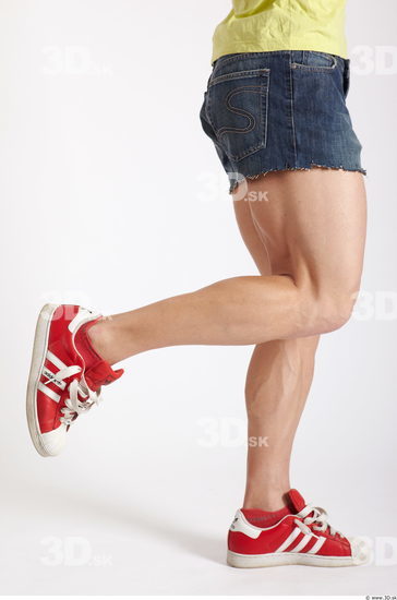 Leg Man Animation references White Sports Shorts Muscular