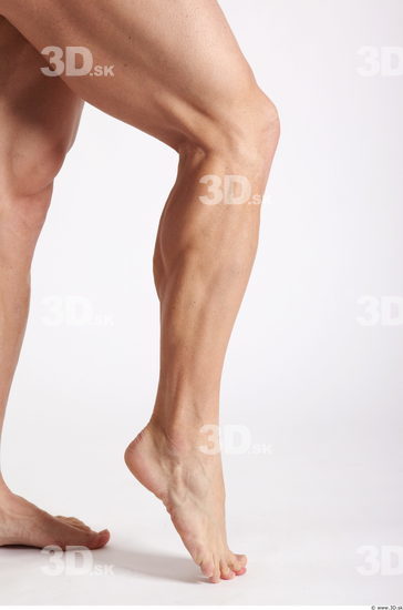 Calf Man Animation references White Nude Muscular