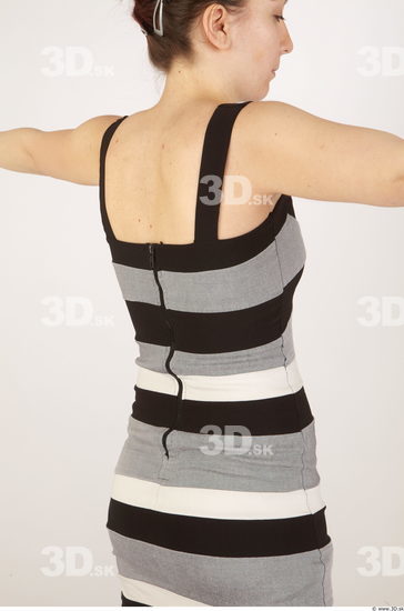 Upper Body Woman Animation references Casual Dress Slim Studio photo references