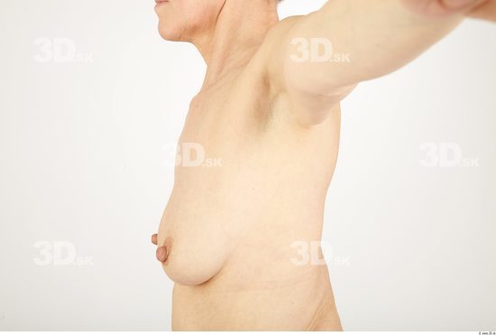 Chest Woman Nude Average Studio photo references