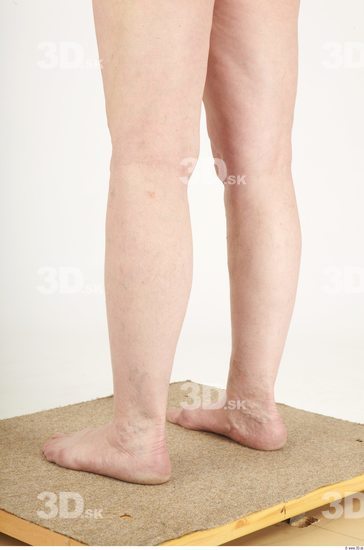 Calf Woman Nude Average Studio photo references