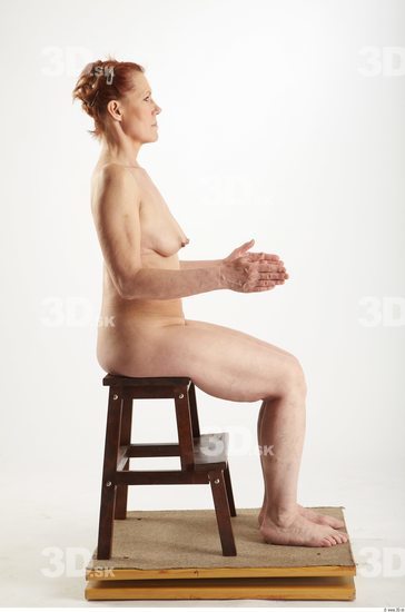 Whole Body Woman Artistic poses White Nude Average