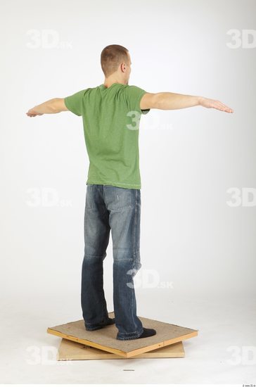 Whole Body Man T poses Formal Average Studio photo references